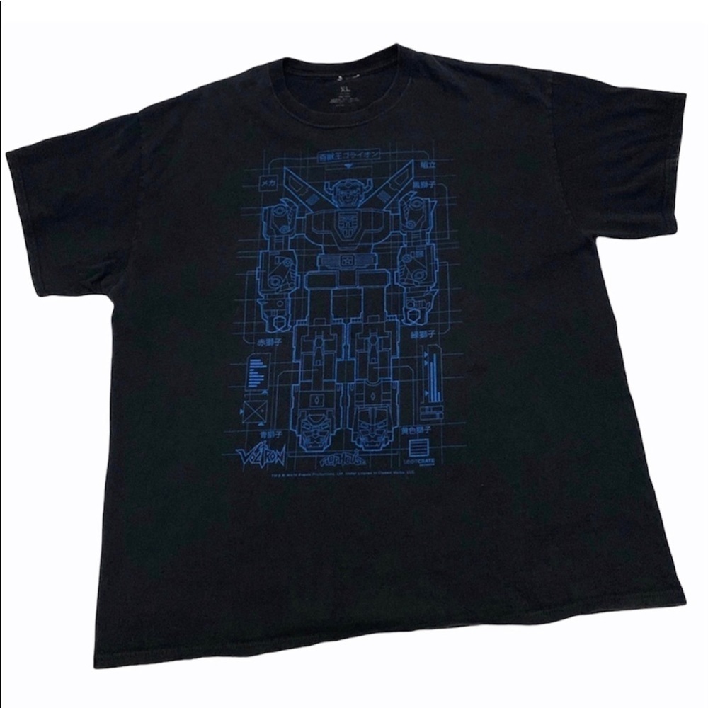 Voltron T-shirt by Loot Crate Size XL